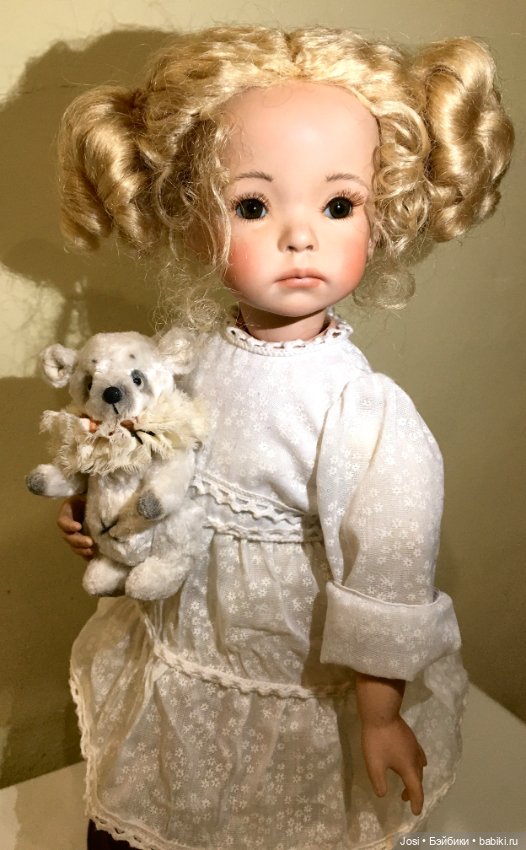 Прелестная Jenny с мишкой от Dianna Effner (фото 6)