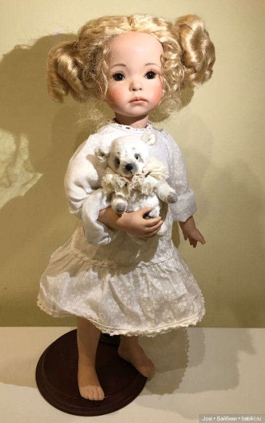 Прелестная Jenny с мишкой от Dianna Effner (фото 5)