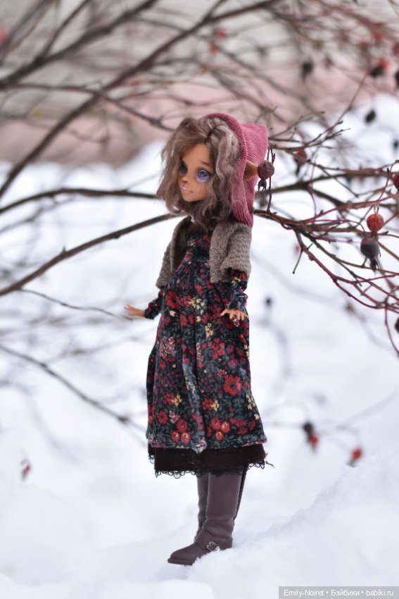 Зверёк замёрз — ООАК Monster High и Ever After High: репейнт