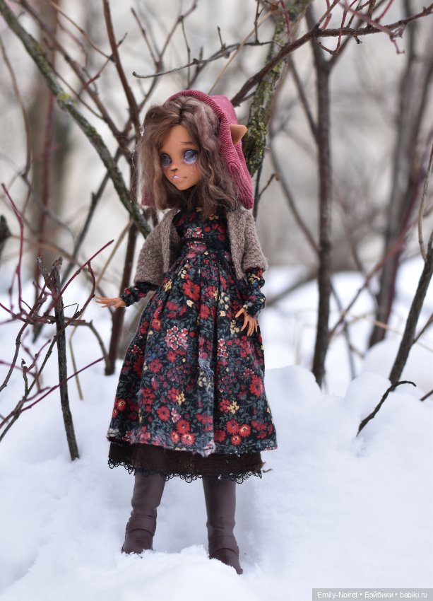 Зверёк замёрз — ООАК Monster High и Ever After High: репейнт (фото 5)