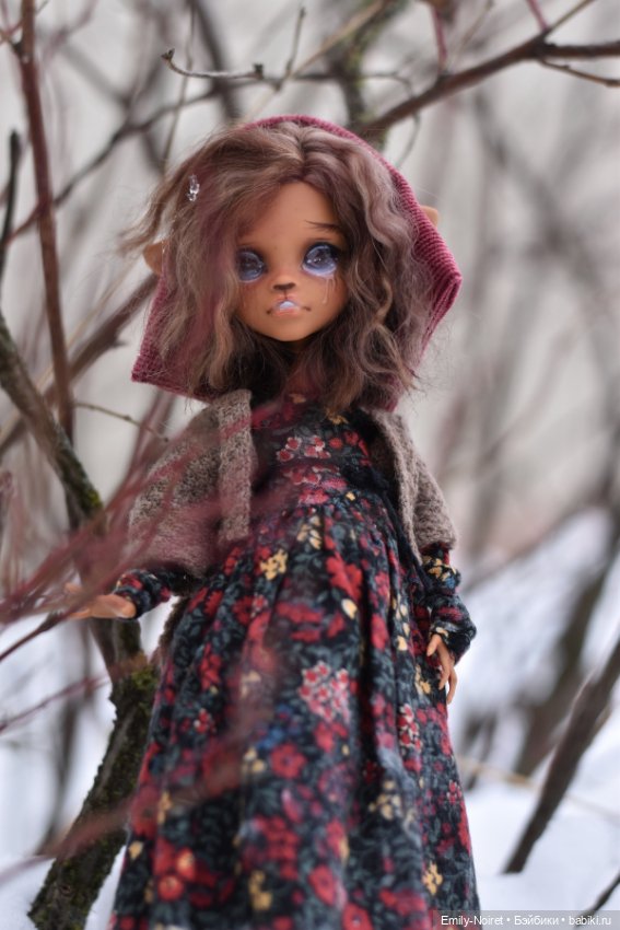Зверёк замёрз — ООАК Monster High и Ever After High: репейнт (фото 6)