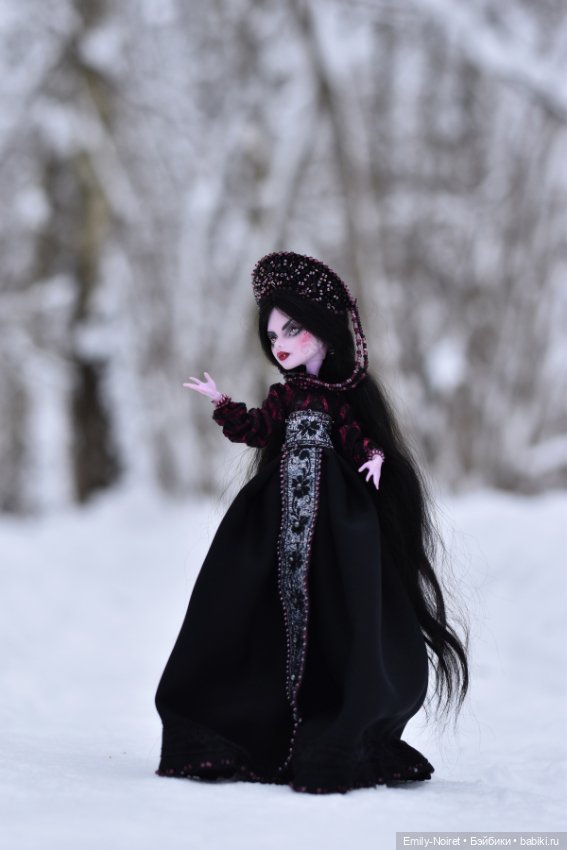 Упырица — ООАК Monster High и Ever After High: репейнт (фото 7)