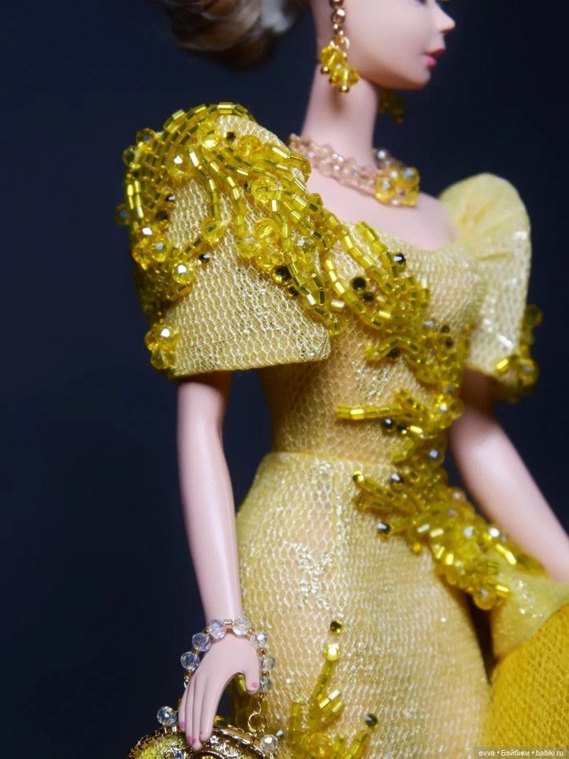 Красотка в желтом — Куклы Barbie (Барби): Looks (фото 5)