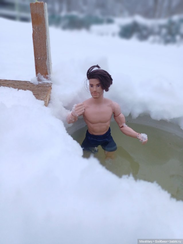 Крещенская купель — Куклы Barbie (Барби): Looks