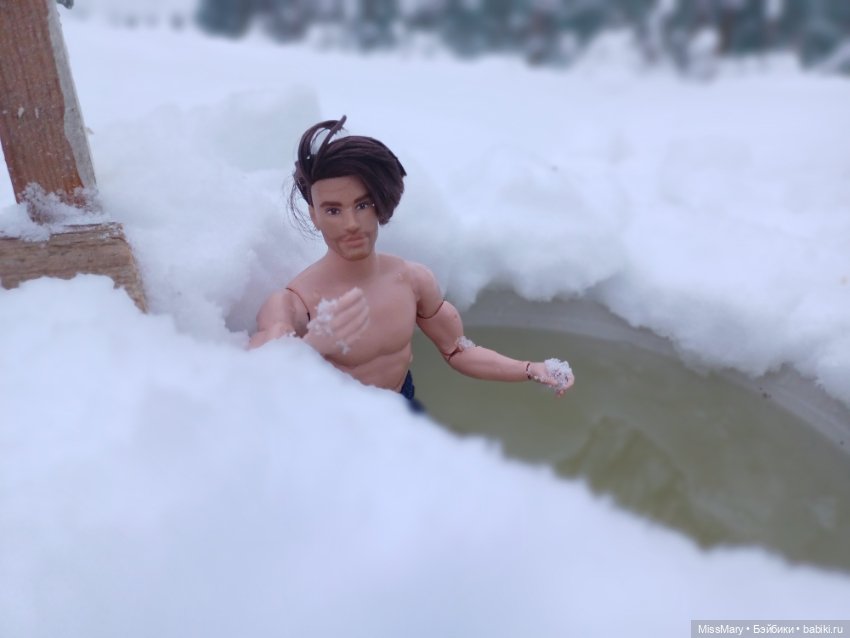 Крещенская купель — Куклы Barbie (Барби): Looks