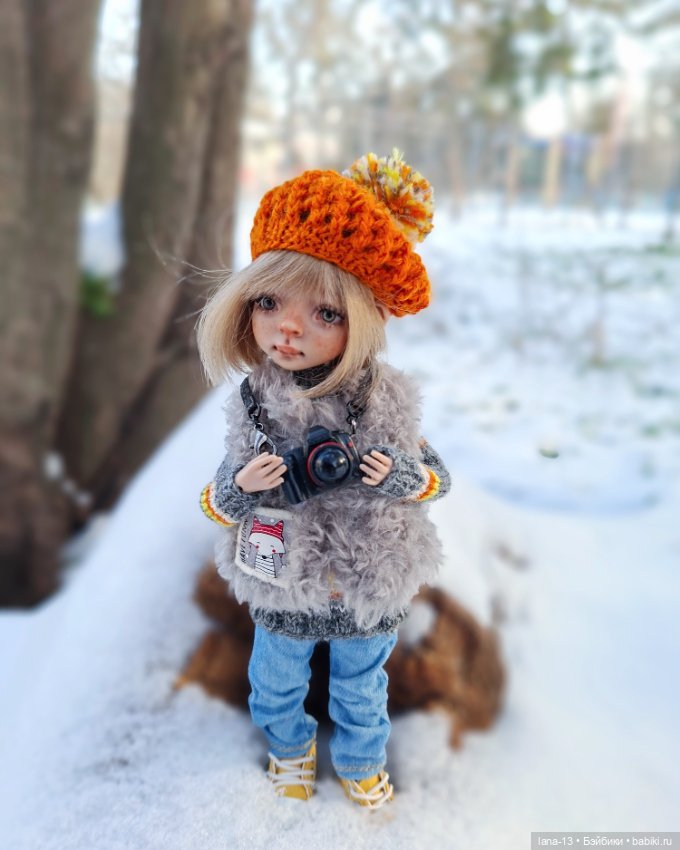Мороз - не помеха — Одежда и обувь для кукол своими руками: фото