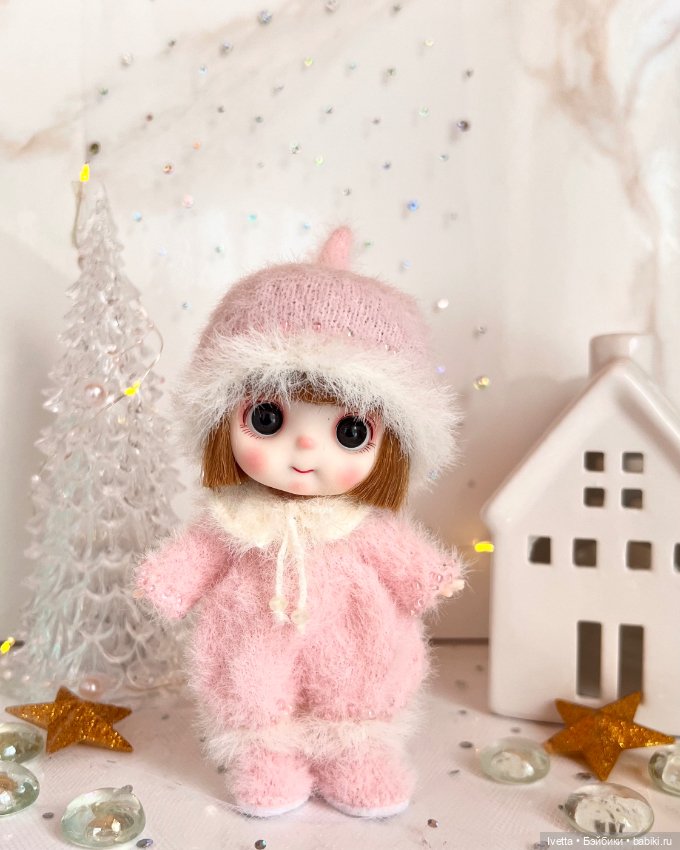 Розовое облачко 💕 — Куклы и тела Obitsu 11 (Ob11): гибриды (фото 2)