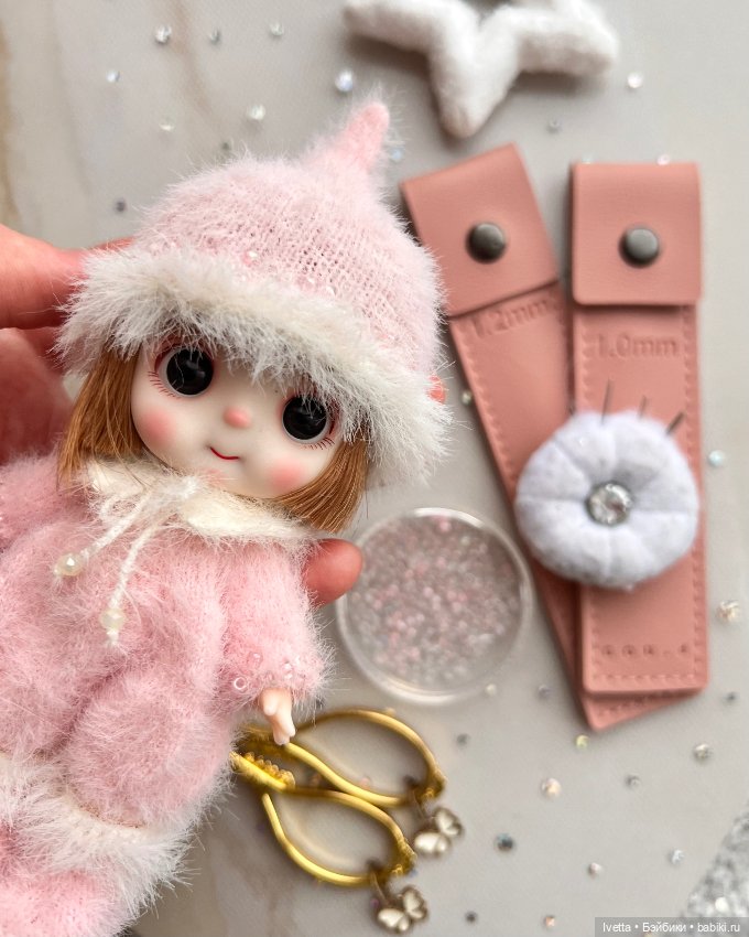 Розовое облачко 💕 — Куклы и тела Obitsu 11 (Ob11): гибриды (фото 6)