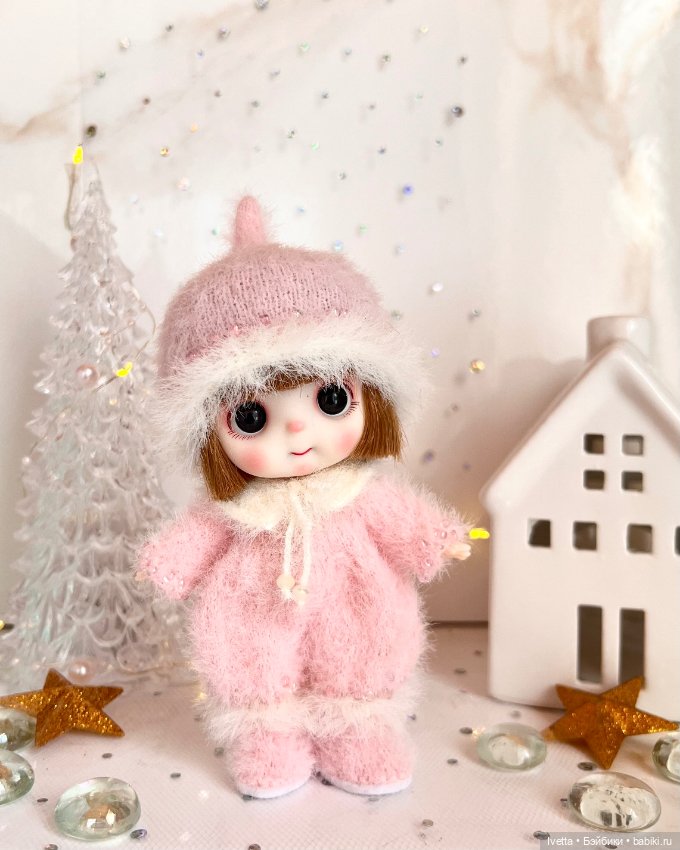 Розовое облачко 💕 — Куклы и тела Obitsu 11 (Ob11): гибриды