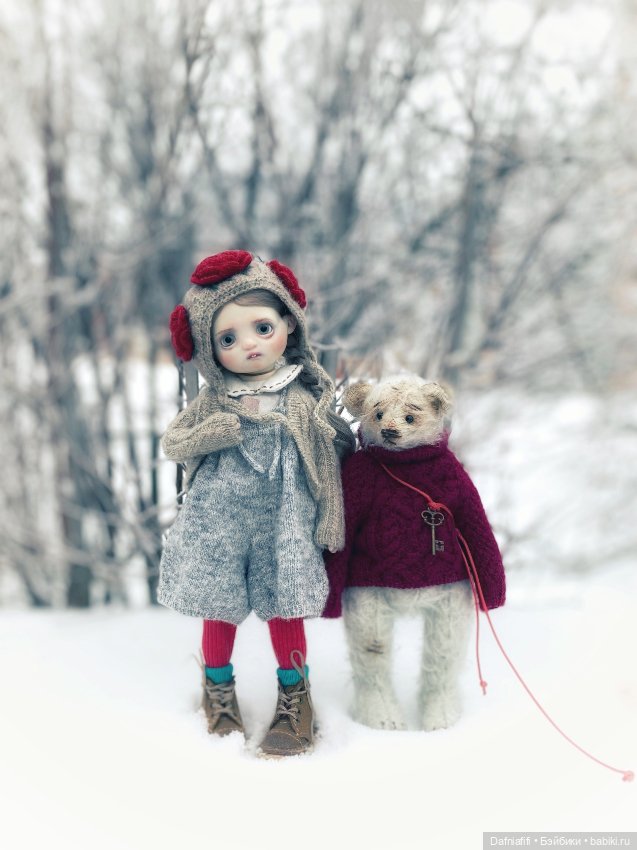 Снежок — Авторские куклы BJD (БЖД) у нас дома: фото (фото 2)