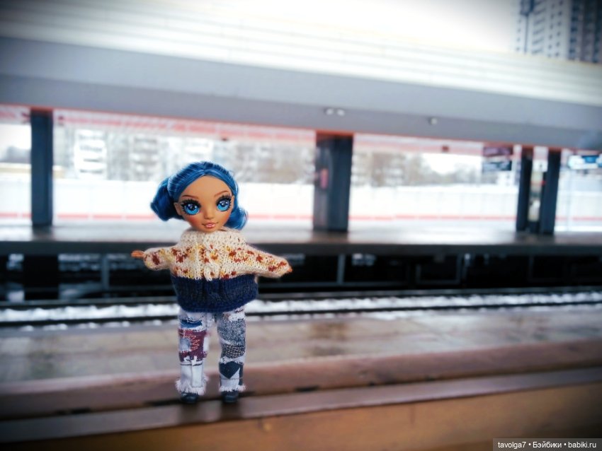 Rainbow High Junior Skyler мастерская и Замоскворечье (фото 4)