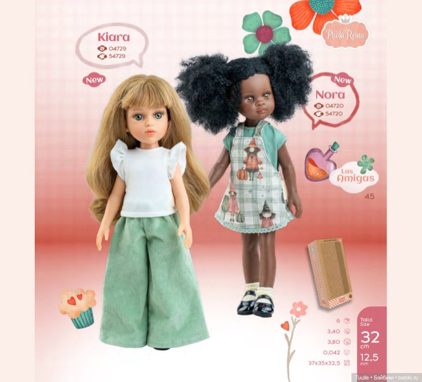Новые Паолы — Куклы Paola Reina (Паола Рейна): новинки (фото 2)