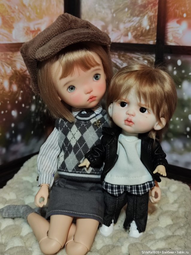 Куколки бывают разные, но все они прекрасные 🤗