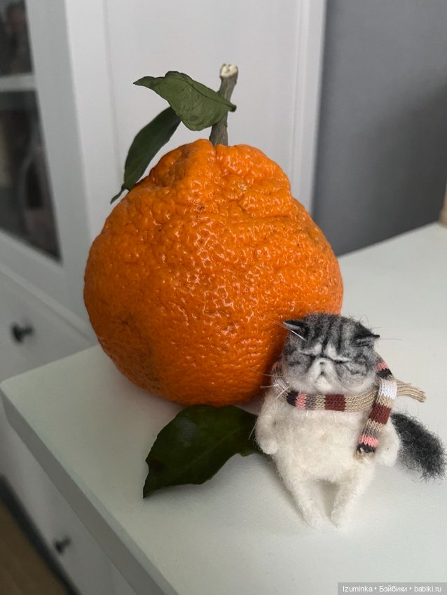 🍊 Любители мандаринов — Домашние фото авторских игрушек: Тедди (фото 3)