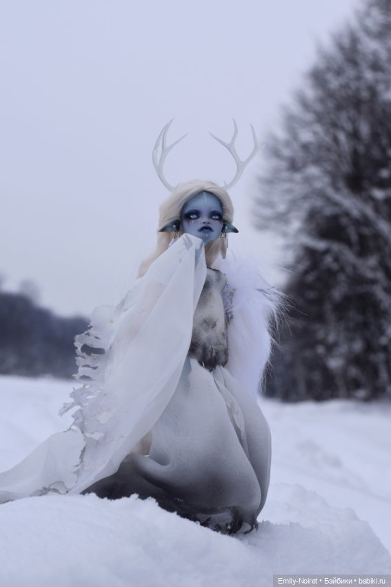 Ледяные просторы — ООАК Monster High и Ever After High: репейнт (фото 6)