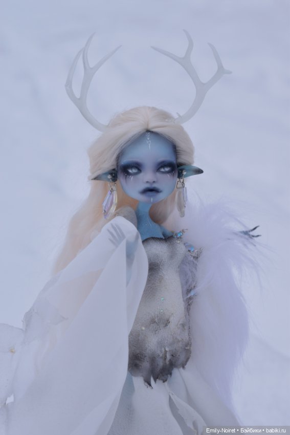 Ледяные просторы — ООАК Monster High и Ever After High: репейнт (фото 7)