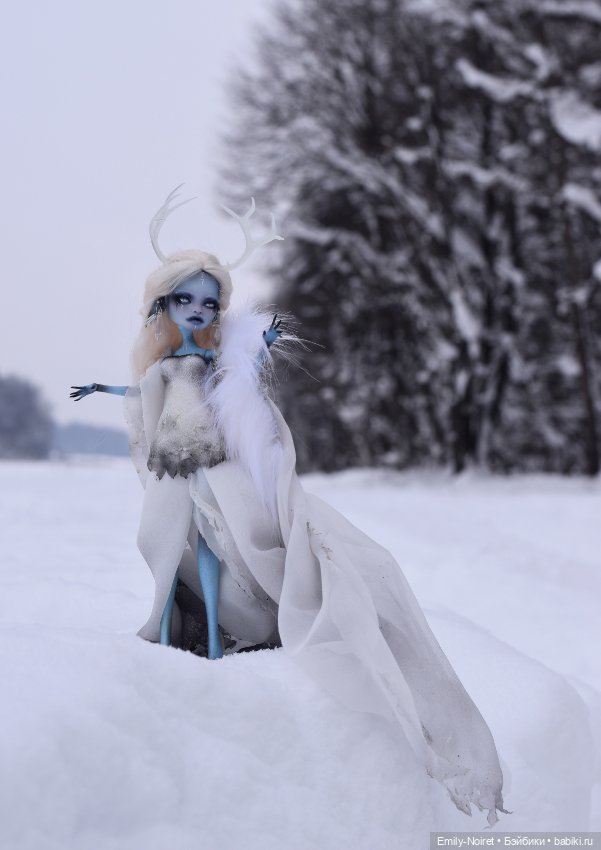 Ледяные просторы — ООАК Monster High и Ever After High: репейнт (фото 3)