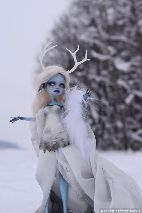 Ледяные просторы — ООАК Monster High и Ever After High: репейнт (фото 4)