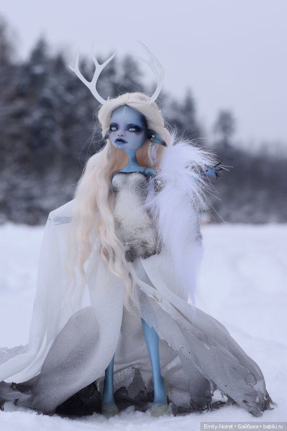 Ледяные просторы — ООАК Monster High и Ever After High: репейнт (фото 9)