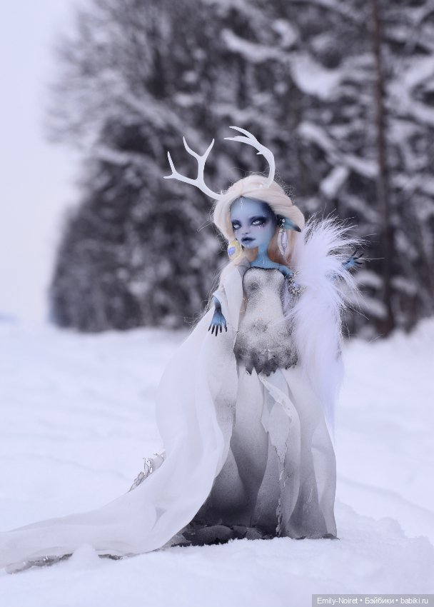 Ледяные просторы — ООАК Monster High и Ever After High: репейнт (фото 2)