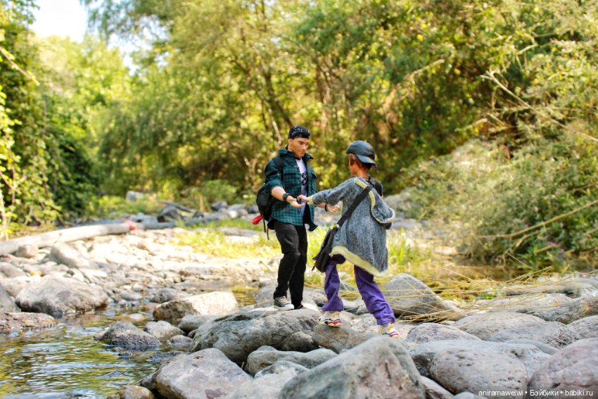 Саша и Высотин - день в Аяше