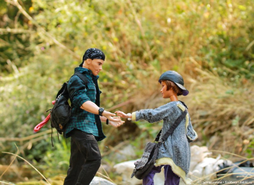 Саша и Высотин - день в Аяше