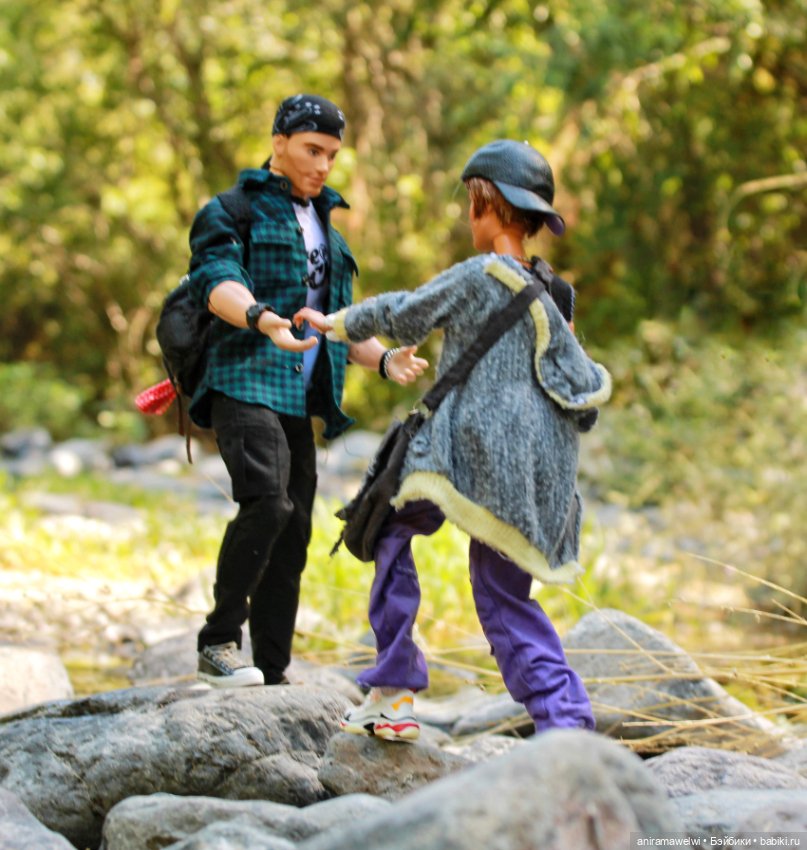 Саша и Высотин - день в Аяше