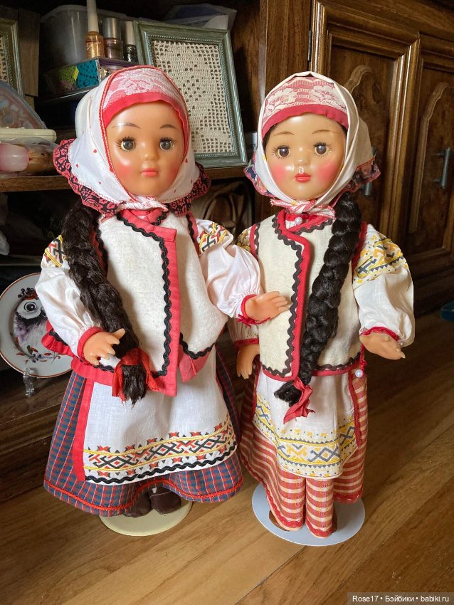 Фабрика 8-е Марта серия "Народный костюм"