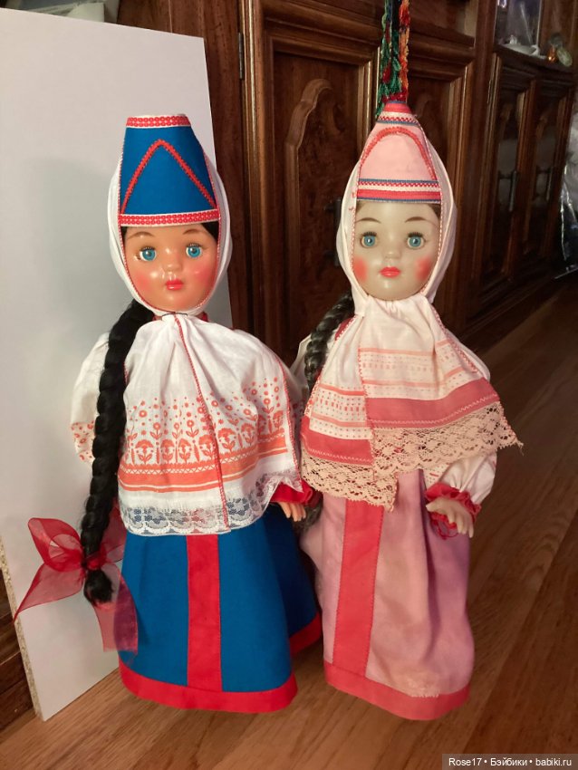 Фабрика 8-е Марта серия "Народный костюм"