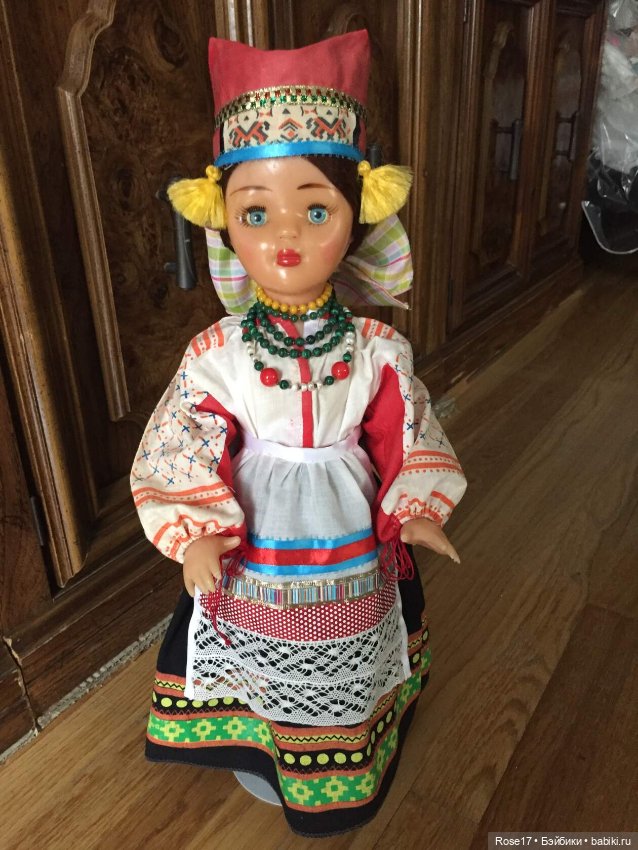 Фабрика 8-е Марта серия "Народный костюм"