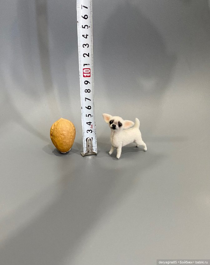 Чихуахуа — Валяные игрушки из шерсти: сухое валяние (фото 9)