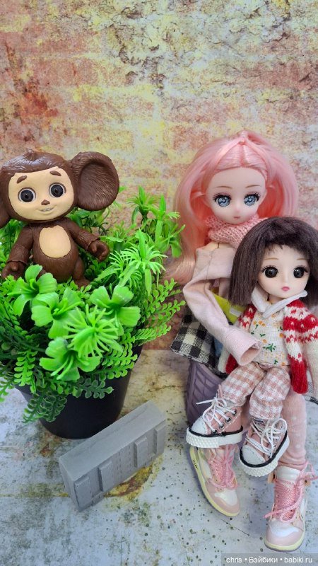 Девчонки и Чебурашка (=`ω´=) (фото 5)