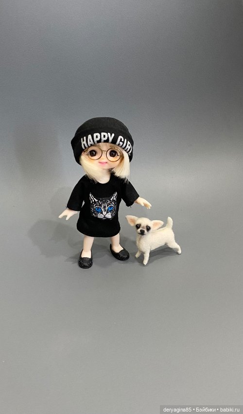 Чихуахуа — Валяные игрушки из шерсти: сухое валяние