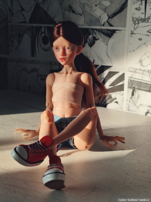 Зимнее солнце — Домашние фото авторских кукол: личные коллекции