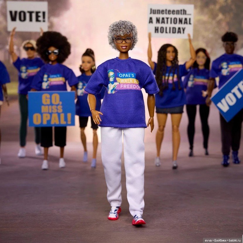 Barbie Inspiring Women Dr. Opal Lee Doll, Mattel, 2026г