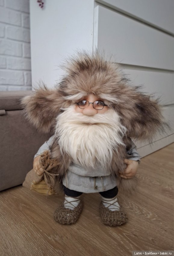 Домовой — Куклы из капрона и чулочной техники: авторские игрушки