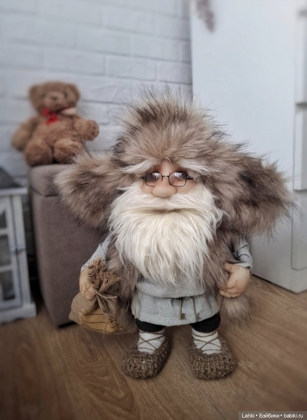 Домовой — Куклы из капрона и чулочной техники: авторские игрушки (фото 2)