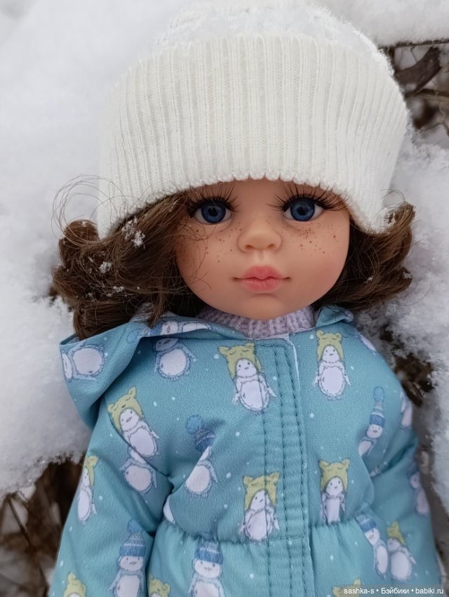 Зимние прогулки с куклами - ч.1