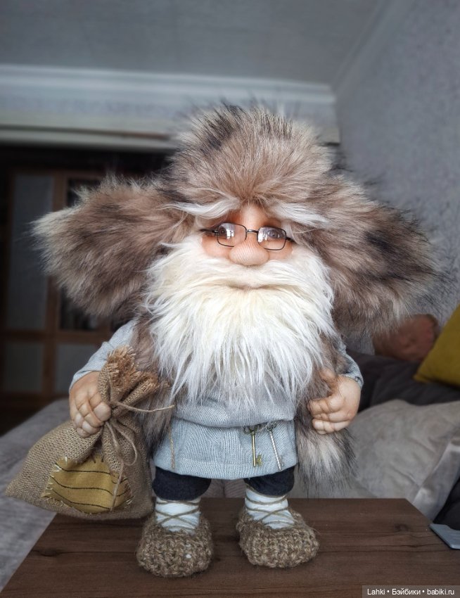 Домовой — Куклы из капрона и чулочной техники: авторские игрушки (фото 4)
