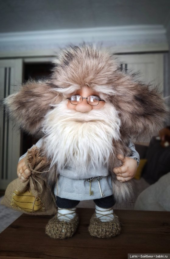 Домовой — Куклы из капрона и чулочной техники: авторские игрушки (фото 5)