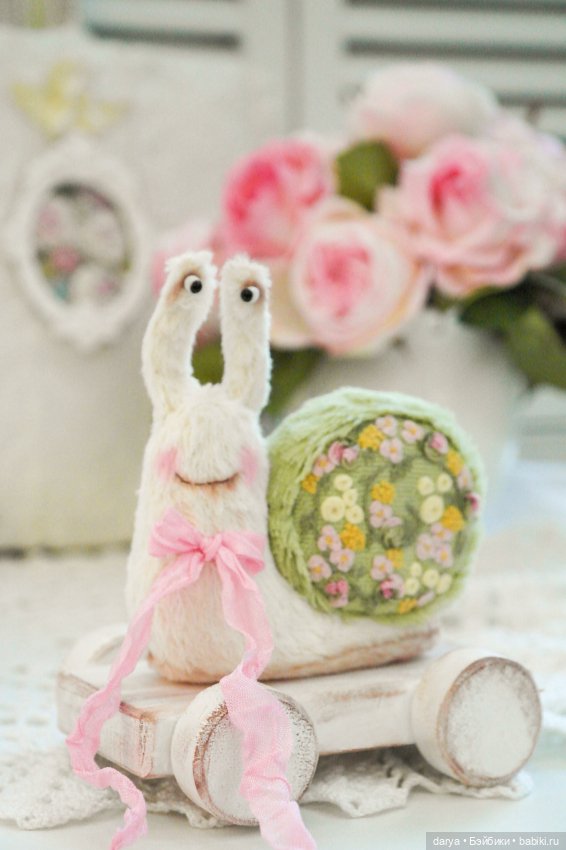 Улитка с выкройкой от автора Гульнары Ильясовой