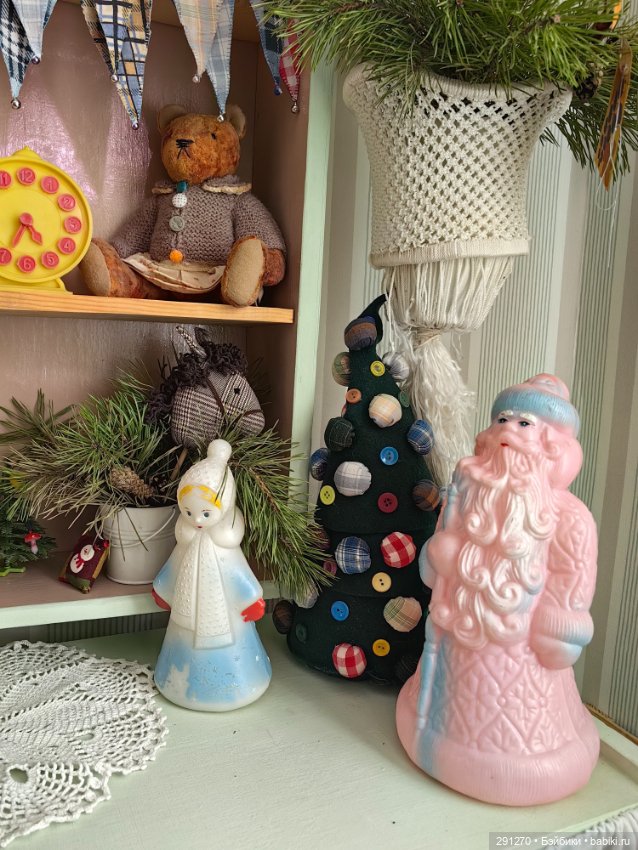 Новый год из детства . Ретро полочка (фото 6)