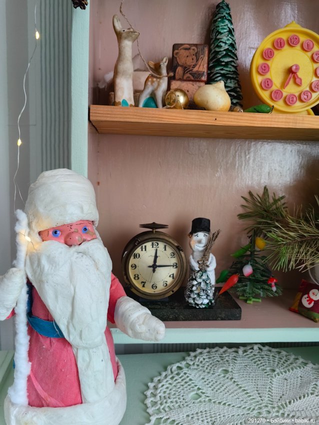 Новый год из детства . Ретро полочка (фото 7)
