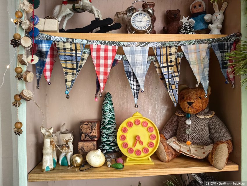 Новый год из детства . Ретро полочка (фото 4)