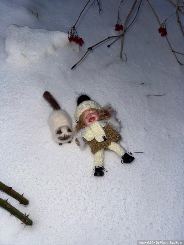 Снежок 🤦🏽‍♀️ выпал — Куклы и тела Obitsu 11 (Ob11): гибриды