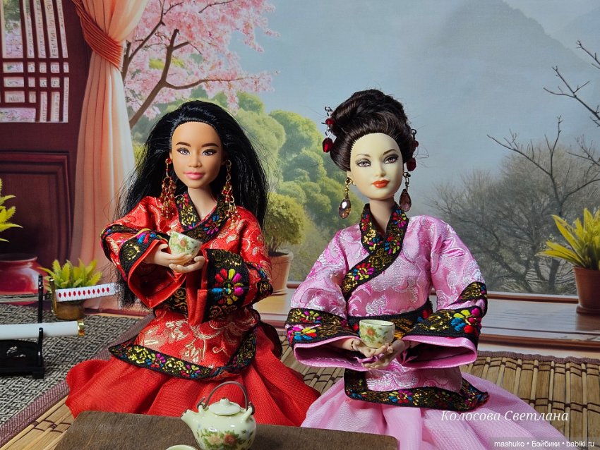 Чаепитие — Куклы Barbie (Барби): Looks (фото 4)