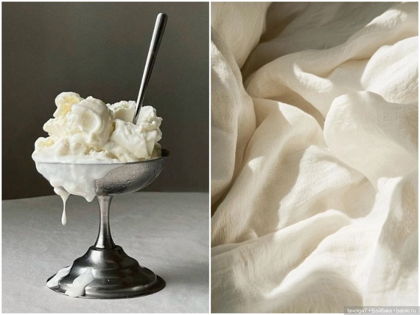 Тёплые, "съедобные" оттенки белого цвета (фото 8)