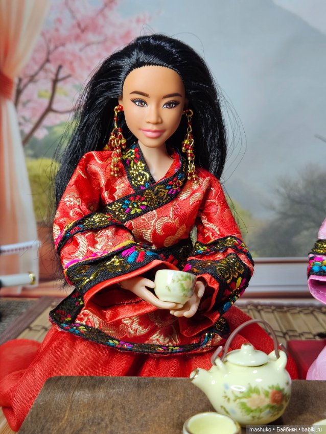 Чаепитие — Куклы Barbie (Барби): Looks