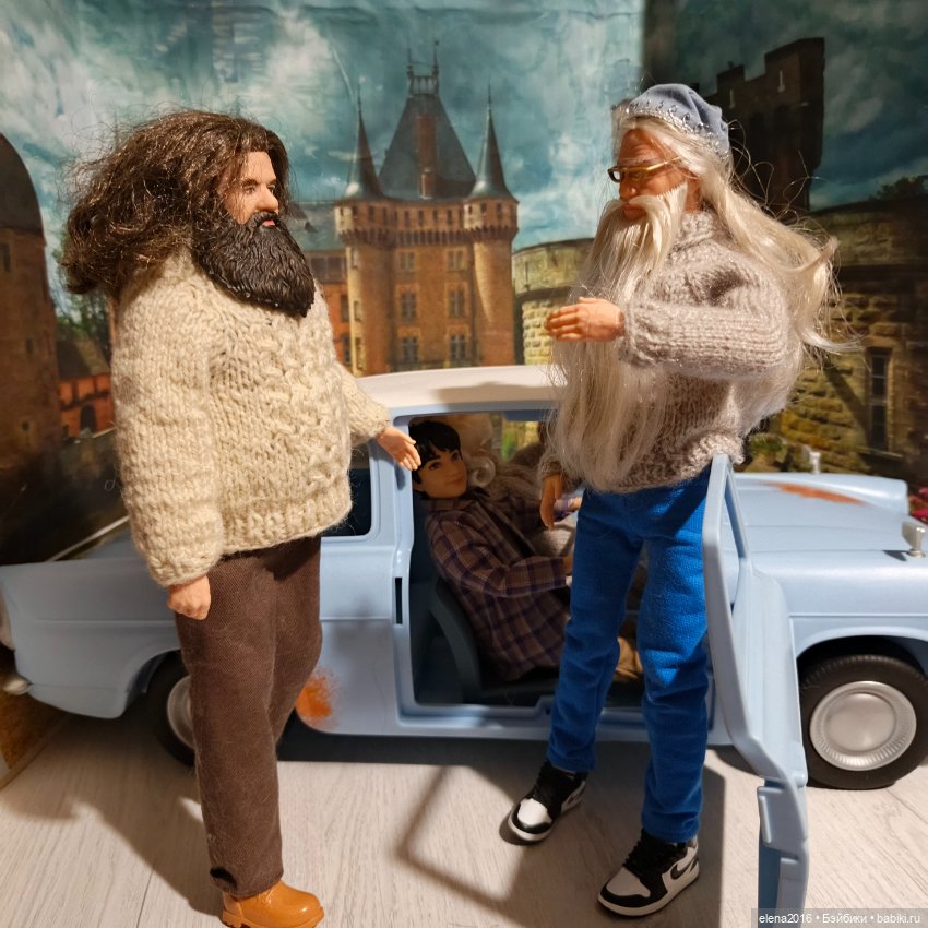 Поехали кататься — Куклы Harry Potter (Гарри Поттер) Mattel: Wizarding World (фото 5)