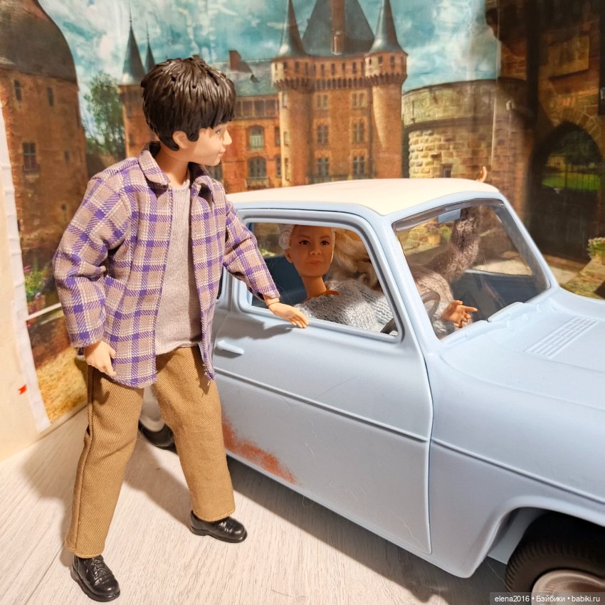 Поехали кататься — Куклы Harry Potter (Гарри Поттер) Mattel: Wizarding World (фото 7)